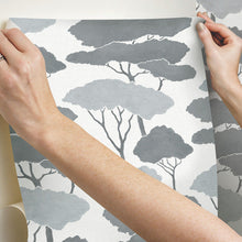 Load image into Gallery viewer, Umbrella Pines Peel + Stick Wallpaper