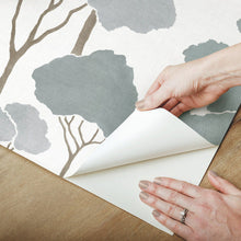 Load image into Gallery viewer, Umbrella Pines Peel + Stick Wallpaper