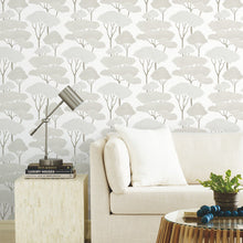 Load image into Gallery viewer, Umbrella Pines Peel + Stick Wallpaper