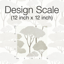 Load image into Gallery viewer, Umbrella Pines Peel + Stick Wallpaper