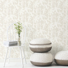 Load image into Gallery viewer, Modern Bamboo Peel + Stick Wallpaper