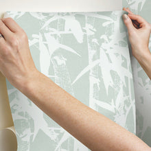 Load image into Gallery viewer, Modern Bamboo Peel + Stick Wallpaper