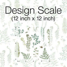 Load image into Gallery viewer, Lisa Audit Fern Study Peel + Stick Wallpaper