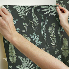 Load image into Gallery viewer, Lisa Audit Fern Study Peel + Stick Wallpaper