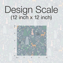 Load image into Gallery viewer, Spring Forest Pals Peel + Stick Wallpaper