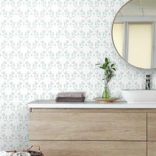 Load image into Gallery viewer, Rose Lindo Dawn Peel + Stick Wallpaper