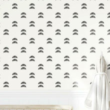 Load image into Gallery viewer, Rose Lindo Half Moon Peel + Stick Wallpaper