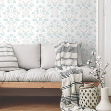 Load image into Gallery viewer, Rose Lindo Woodland Peel + Stick Wallpaper