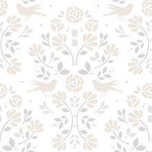 Load image into Gallery viewer, Rose Lindo Woodland Peel + Stick Wallpaper