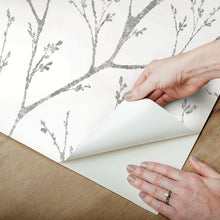 Load image into Gallery viewer, Tree Branches Peel + Stick Wallpaper