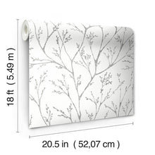 Load image into Gallery viewer, Tree Branches Peel + Stick Wallpaper