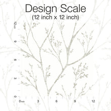 Load image into Gallery viewer, Tree Branches Peel + Stick Wallpaper