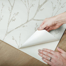 Load image into Gallery viewer, Tree Branches Peel + Stick Wallpaper
