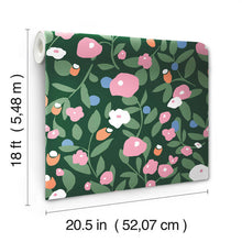 Load image into Gallery viewer, Kensington Garden Peel + Stick Wallpaper