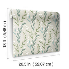 Load image into Gallery viewer, Budding Branches Peel + Stick Wallpaper