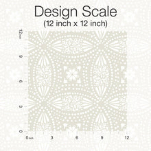 Load image into Gallery viewer, Overlapping Medallions Peel + Stick Wallpaper