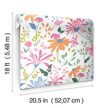 Load image into Gallery viewer, Bella Garden Peel + Stick Wallpaper