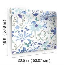 Load image into Gallery viewer, Bella Garden Peel + Stick Wallpaper