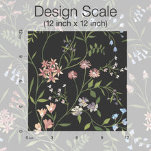 Load image into Gallery viewer, Meadow Mix Peel + Stick Wallpaper