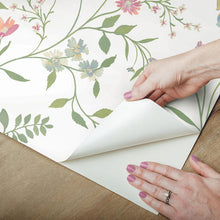 Load image into Gallery viewer, Meadow Mix Peel + Stick Wallpaper