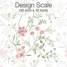 Load image into Gallery viewer, Meadow Mix Peel + Stick Wallpaper