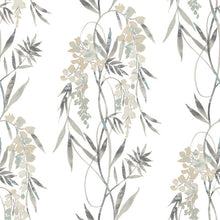 Load image into Gallery viewer, Nouveaux Wisteria Peel + Stick Wallpaper