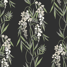 Load image into Gallery viewer, Nouveaux Wisteria Peel + Stick Wallpaper