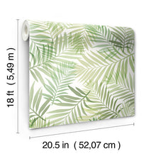 Load image into Gallery viewer, Tropical Vibe Peel + Stick Wallpaper