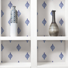 Load image into Gallery viewer, Watercolor Foulard Peel + Stick Wallpaper