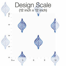 Load image into Gallery viewer, Watercolor Foulard Peel + Stick Wallpaper