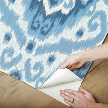 Load image into Gallery viewer, Bohemian Ikat Peel + Stick Wallpaper