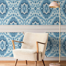 Load image into Gallery viewer, Bohemian Ikat Peel + Stick Wallpaper