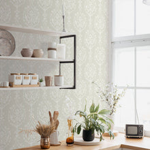 Load image into Gallery viewer, New Damask Peel + Stick Wallpaper