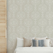 Load image into Gallery viewer, New Damask Peel + Stick Wallpaper