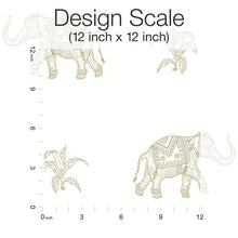 Load image into Gallery viewer, Elephant Walk Peel + Stick Wallpaper