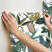 Load image into Gallery viewer, Mr. Kate Tropical Peel + Stick Wallpaper