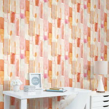 Load image into Gallery viewer, Mr. Kate Watercolor Glass Peel + Stick Wallpaper