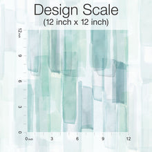 Load image into Gallery viewer, Mr. Kate Watercolor Glass Peel + Stick Wallpaper