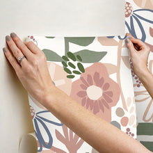 Load image into Gallery viewer, Mr. Kate Desert Floral Peel + Stick Wallpaper