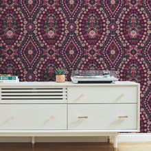 Load image into Gallery viewer, Mr. Kate Dried Flower Kaleidoscope Peel + Stick Wallpaper