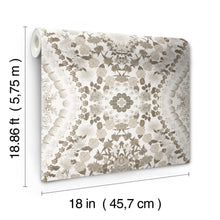 Load image into Gallery viewer, Mr. Kate Dried Flower Kaleidoscope Peel + Stick Wallpaper