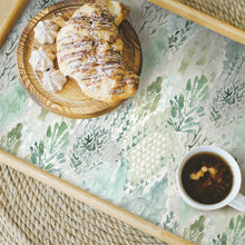 Load image into Gallery viewer, Watercolor Tree Mosaic Peel + Stick Wallpaper