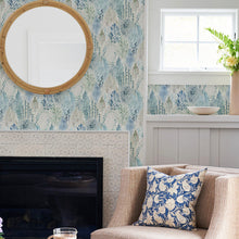 Load image into Gallery viewer, Watercolor Tree Mosaic Peel + Stick Wallpaper