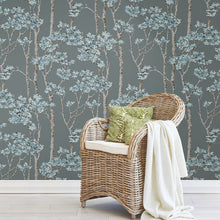 Load image into Gallery viewer, Birch Grove Peel + Stick Wallpaper