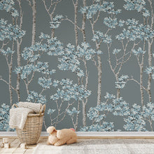 Load image into Gallery viewer, Birch Grove Peel + Stick Wallpaper
