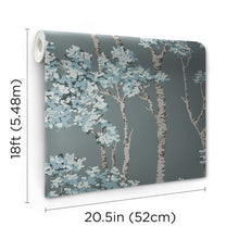 Load image into Gallery viewer, Birch Grove Peel + Stick Wallpaper