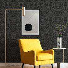 Load image into Gallery viewer, Star Wars The Dark Side Damask Peel + Stick Wallpaper