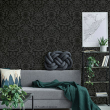 Load image into Gallery viewer, Star Wars The Dark Side Damask Peel + Stick Wallpaper