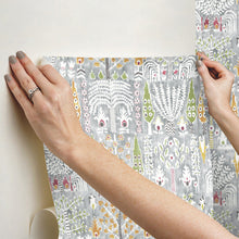 Load image into Gallery viewer, Persian Ikat Peel + Stick Wallpaper