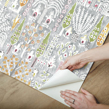 Load image into Gallery viewer, Persian Ikat Peel + Stick Wallpaper